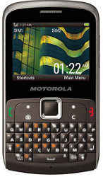Das Motorola EX112 hat eine vollwertige QWERTZ-Tastatur